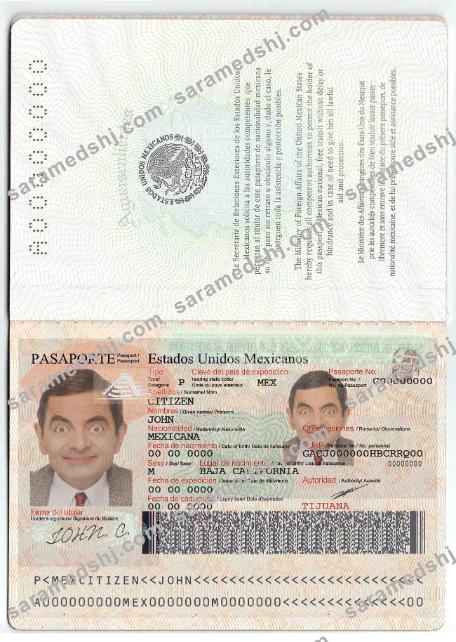 Mexico passport